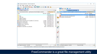 FreeCommander is a great file management utility
 