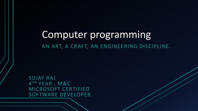 Computer programming | PPT