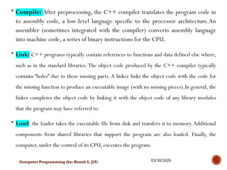 Comprehensive Introduction to Computer Programming and Fundamentals | PPTX