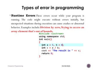 Comprehensive Guide to Control Statements in C++ Programming | PPTX