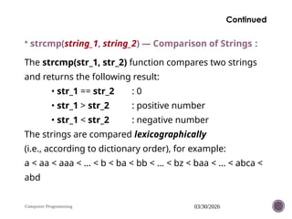Comprehensive Guide to Arrays, Strings, and Pointers in C++ Programming ...