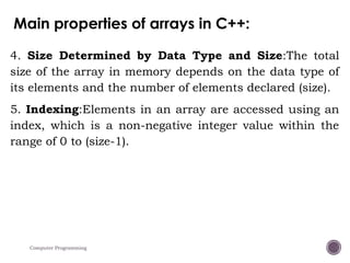 Comprehensive Guide to Arrays, Strings, and Pointers in C++ Programming ...