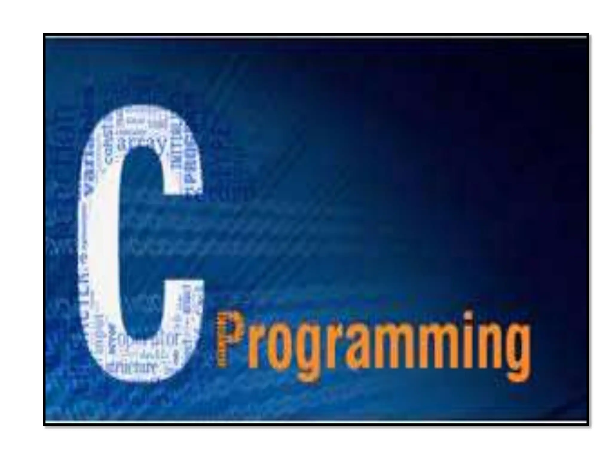 Computer Programming In C.pptx