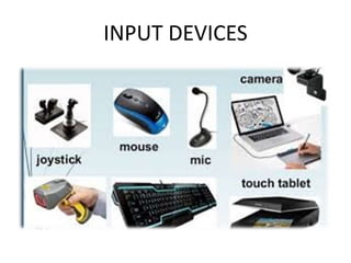 INPUT DEVICES
 