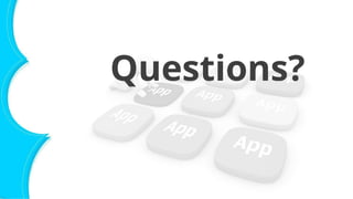Questions?
 