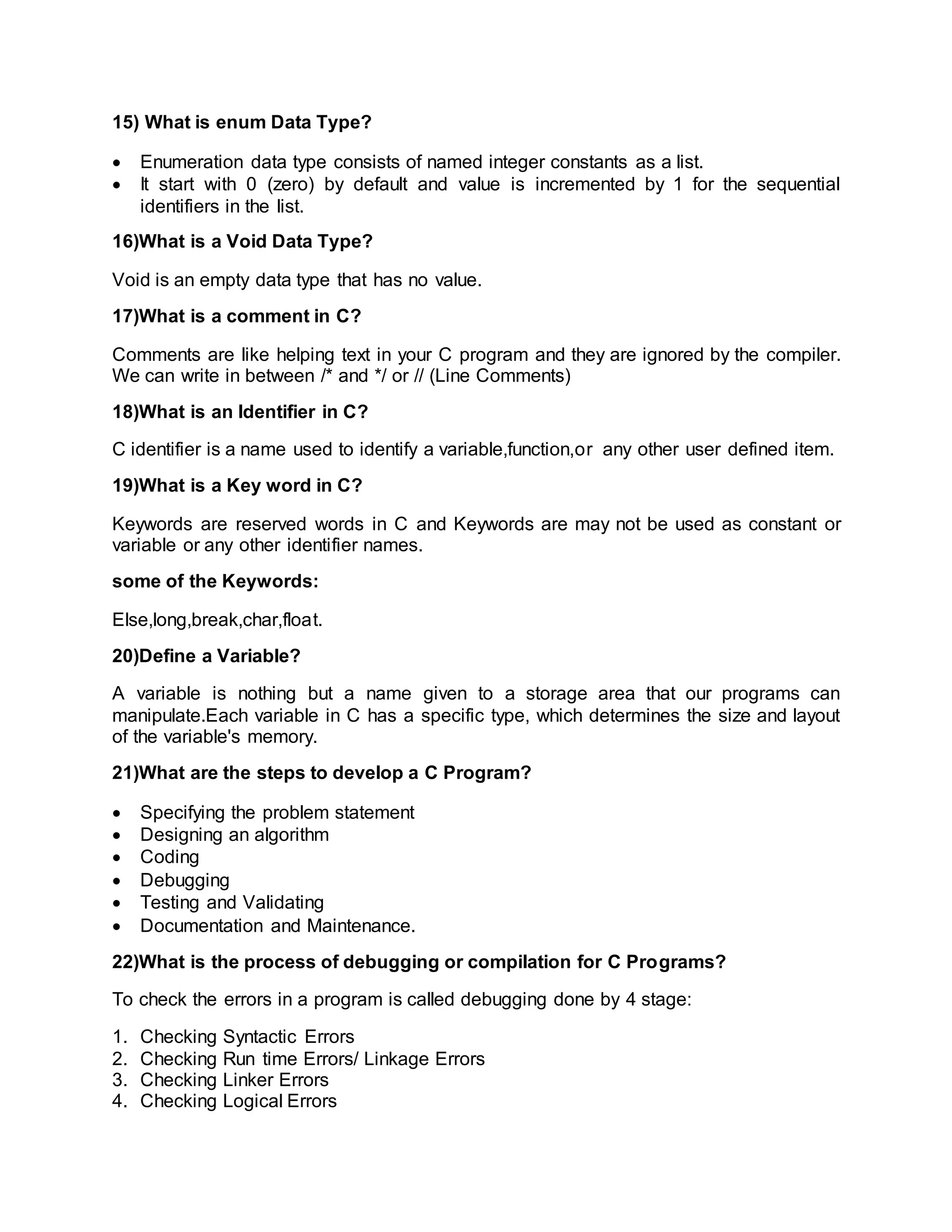 Computer programming questions | PDF