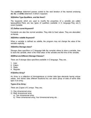 Computer programming questions | DOCX