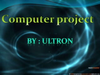 Computer project 