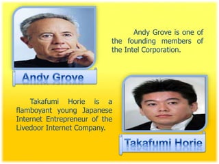 Famous Personalities in the field of Information Technology | PPTX