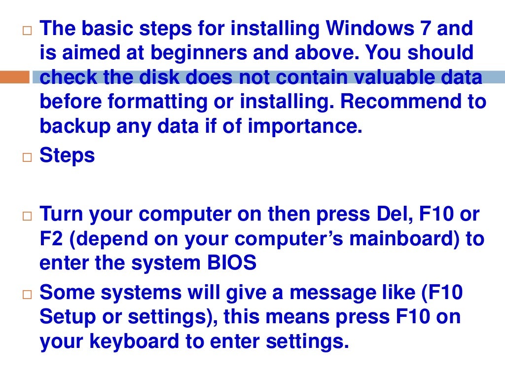Computer repair and maintenance