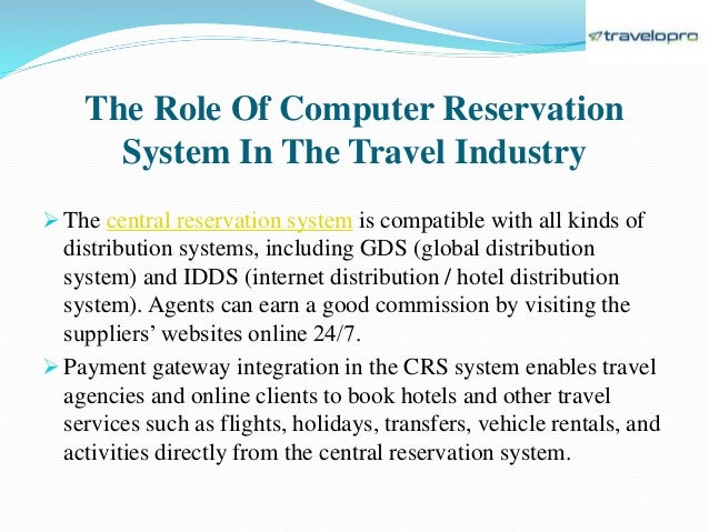 Computer Reservation System For Travel Agents.pptx