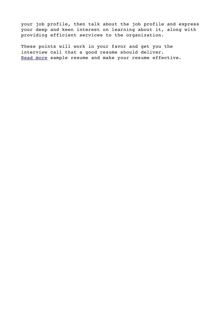 Computer resume objective