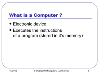 Computers | PPT