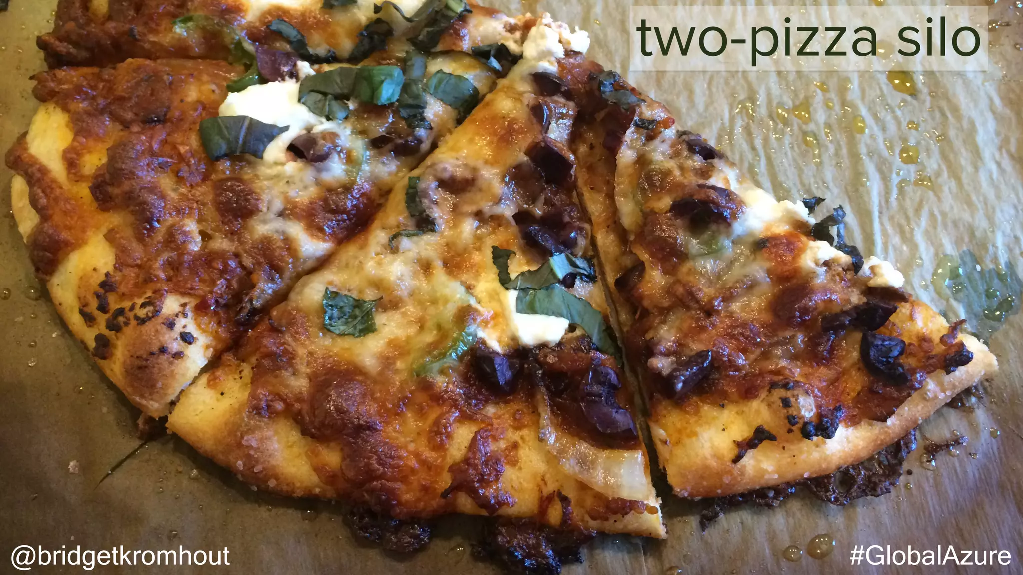 @bridgetkromhout #GlobalAzure
two-pizza silo
 
