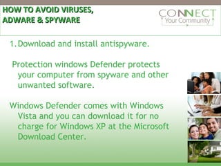 Computer saftey adware, spyware & viruses | PPT