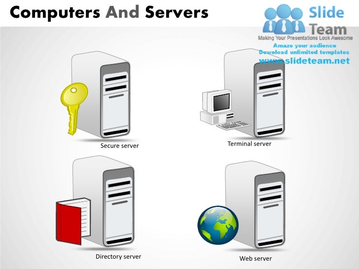 Computers and servers powerpoint presentation slides ppt templates