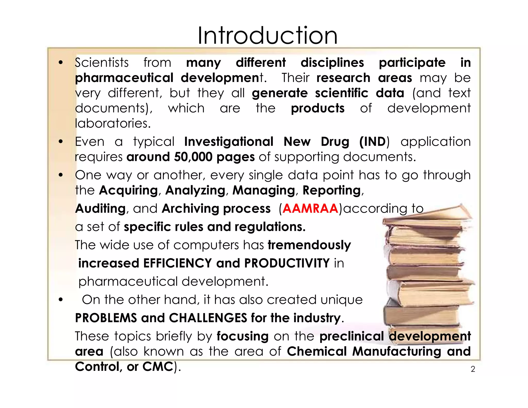 Computers as data analysis in preclinical development | PDF