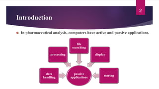 Computers as data analysis in preclinical development | PPTX