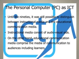 Computers as information and communication technology | PPTX