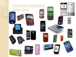 Computers AssignmentCover Page 