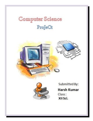 Computer science class 12 project on Super Market Billing | PDF ...