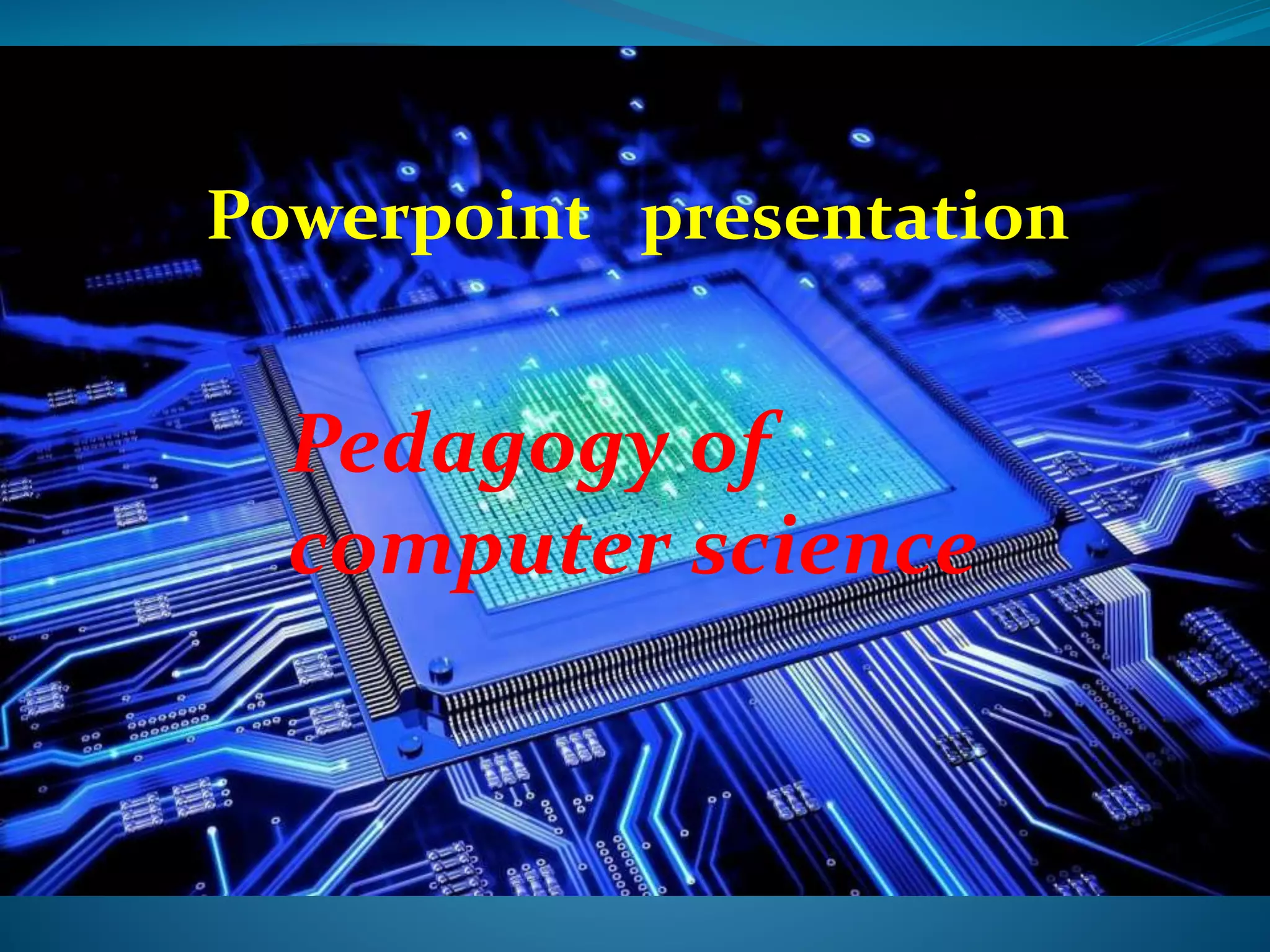 Computer science | PPT