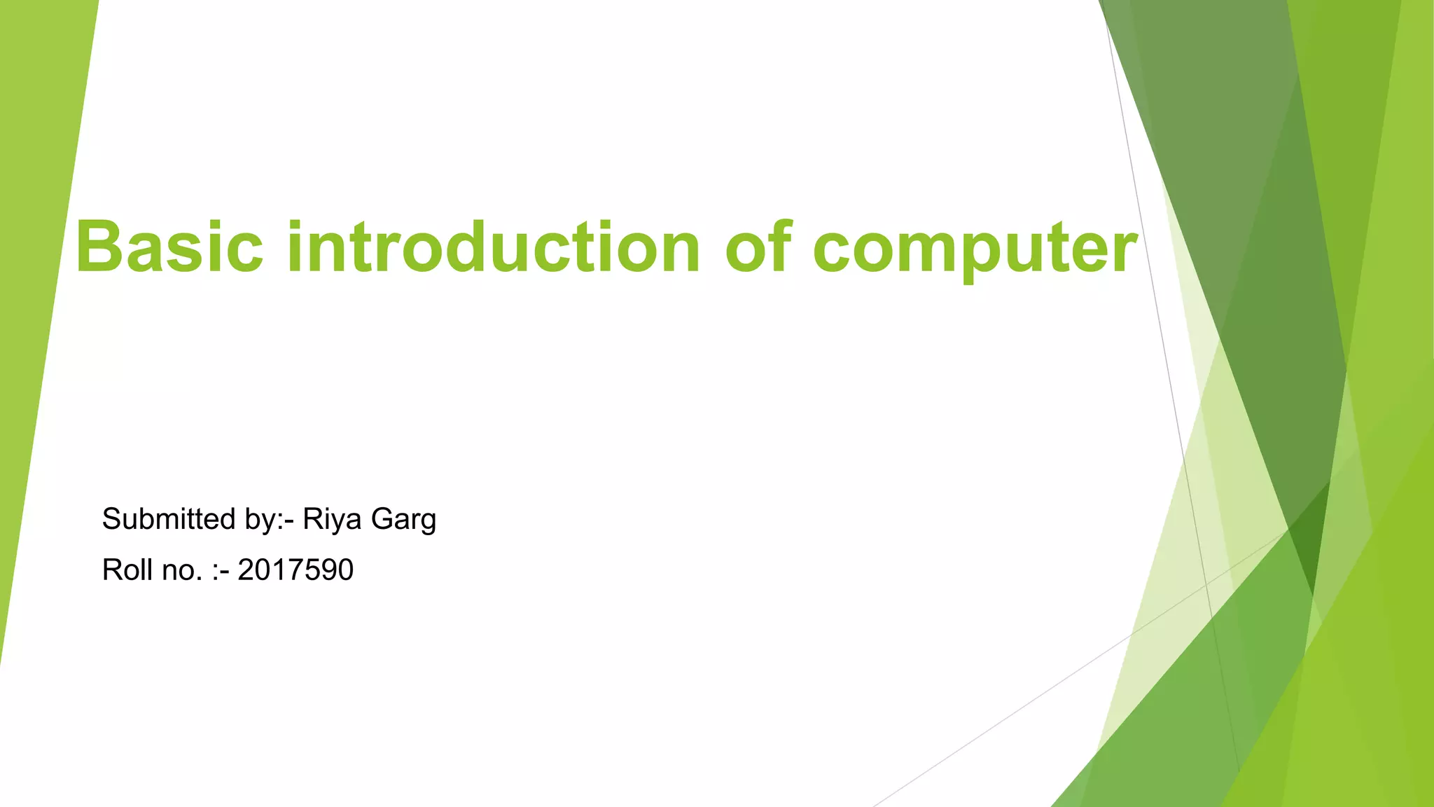 Computer science | PPT