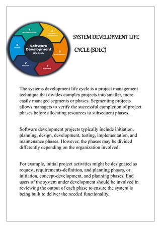 System Development Post Project Phase computer science.docx. Mohit Class 12 follow for more | DOCX
