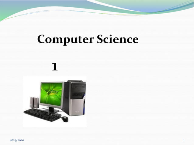 Computer Science 1 computer report 1.ppt.pdf | Computer Peripherals ...
