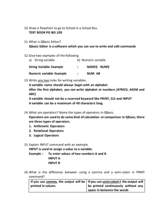 Computer science 3rd Term Notes | DOCX