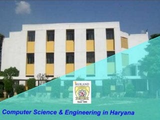 Computer science & engineering in haryana