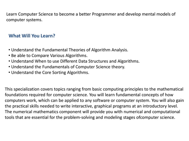 Computer science fundamental | PPT
