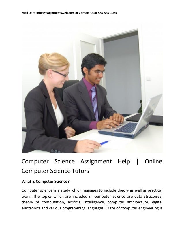 computer science help online