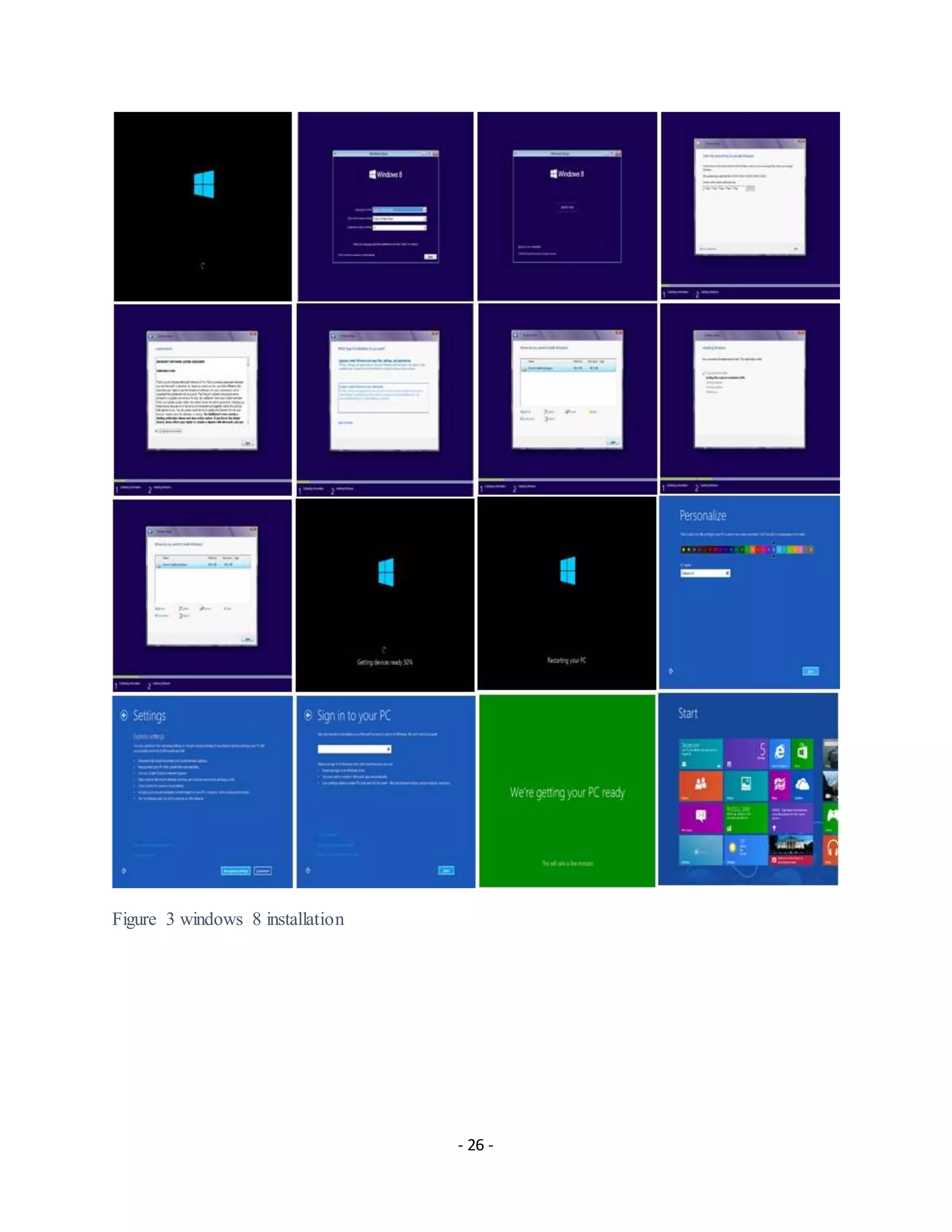 - 26 -
Figure 3 windows 8 installation
 