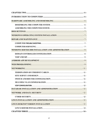 Computer science industrial training report carried out at web info net ...