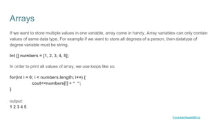 Computer science principals in terms of Programming | PPTX ...