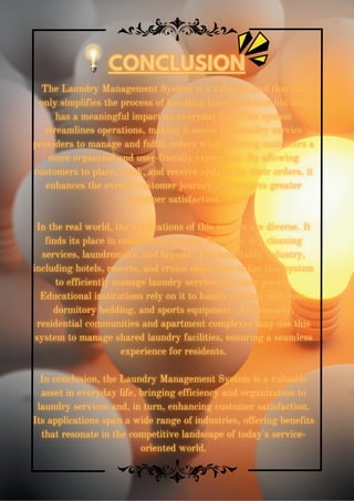 Computer Science Project- Laundry Management System