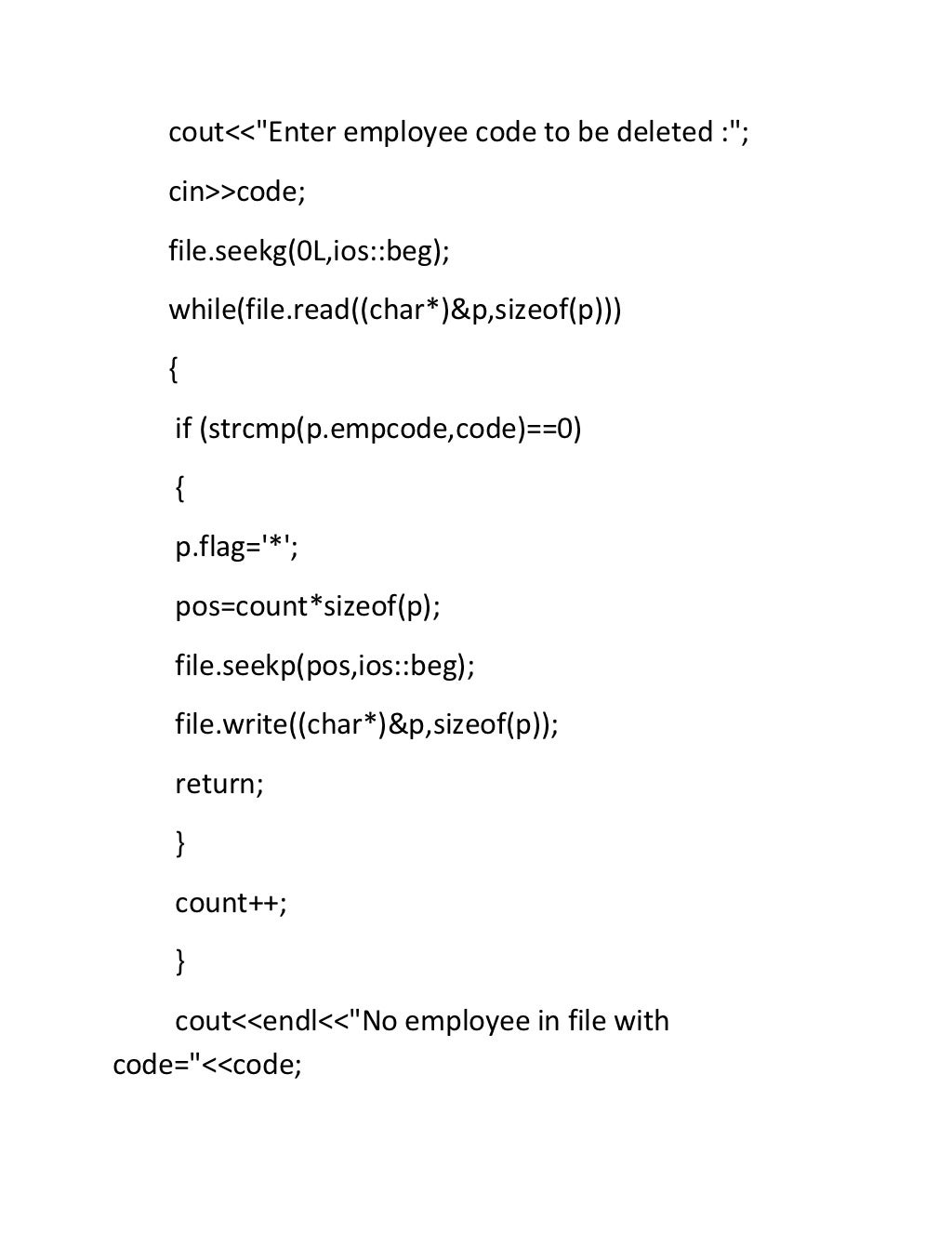 Computer science project work