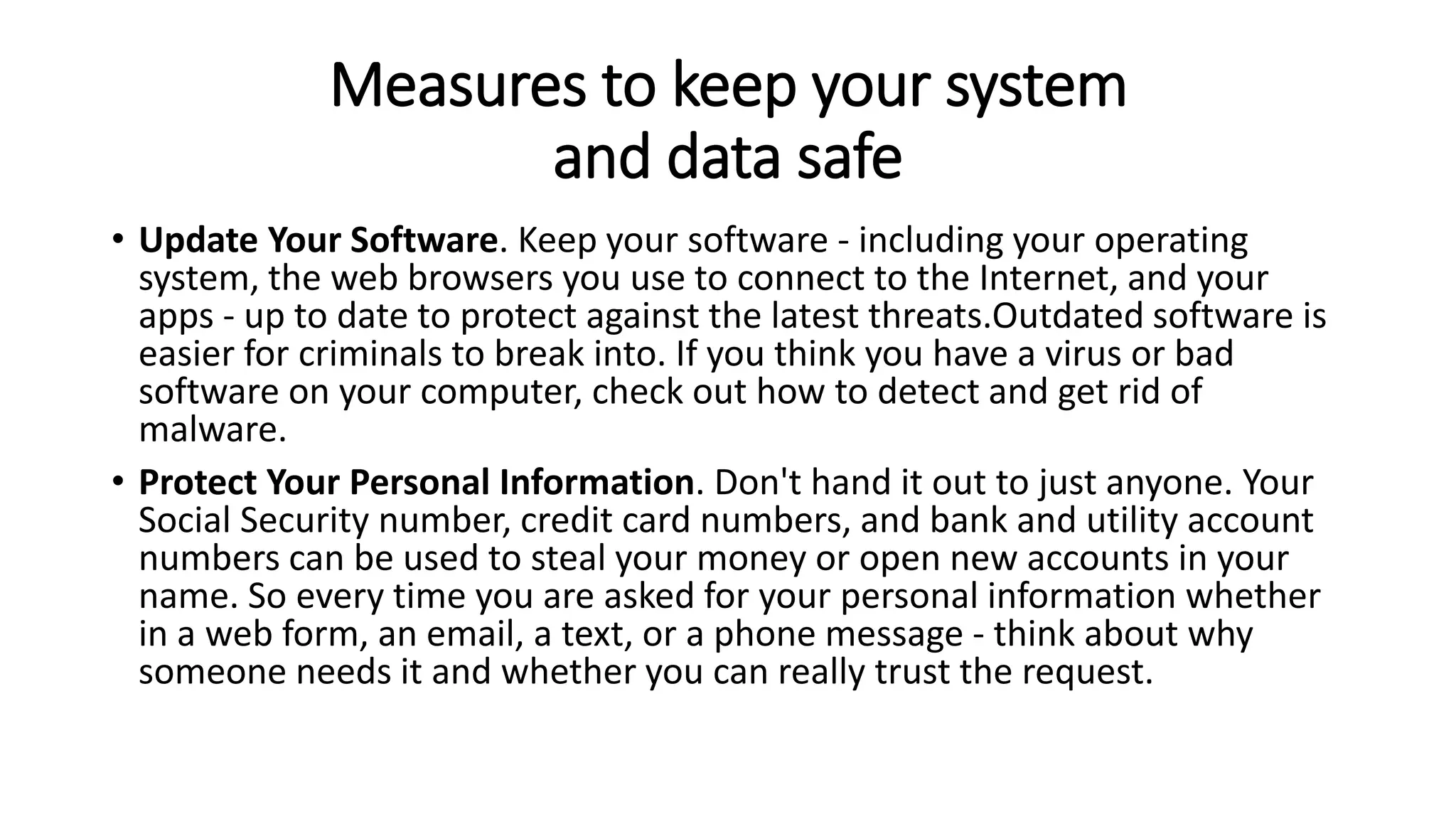 Computer Security.pptx | Computing | Technology & Computing