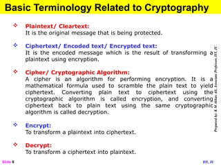 Computer Security- Lecture-03 Overview of Cryptography.pptx