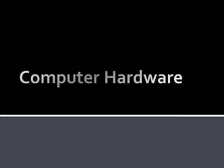 Computers' Hardware Details