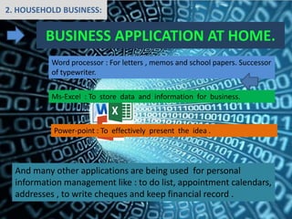 Uses/applications of computers at home | PPTX