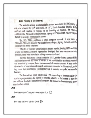 Q#8:
See answer of the pervious question 😉
Q#9:
See the answer of the Q#5 😊
 
