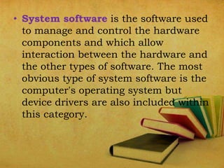 Common Hardware Library Software Computers in Libraries | PPTX