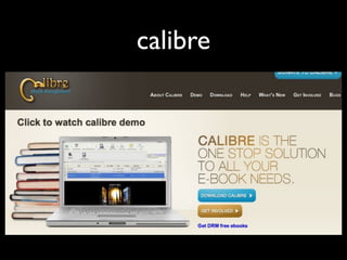 calibre
 