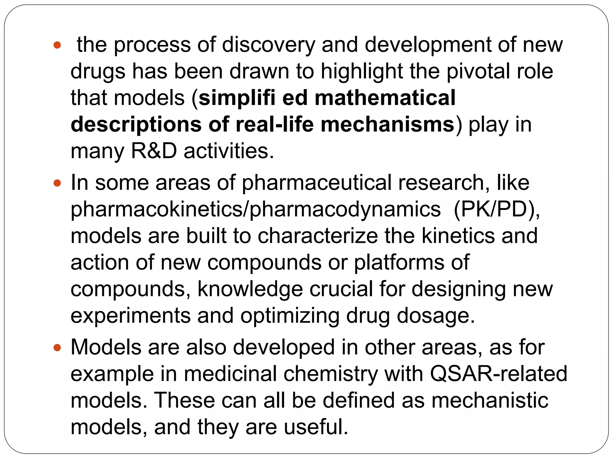 Computers in pharmaceutical research and development, General overview ...