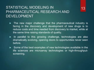 Computers in pharmaceutical research and development | PPTX
