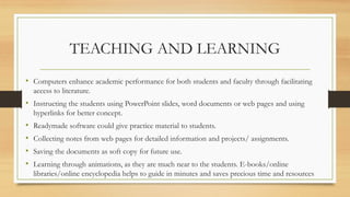 COMPUTERS IN TEACHING LEARNING, NURSING RESEARCH AND PRACTICE.pptx