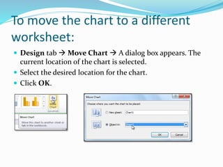 Computer skills excel2010 5