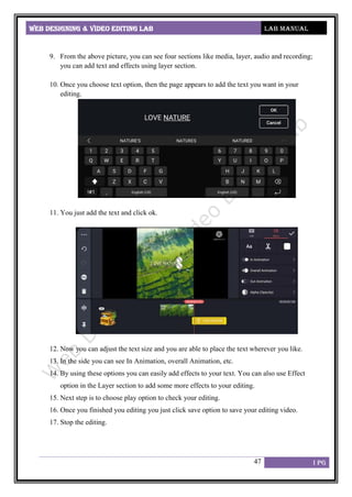 Computer skills for web designing and video editing_Lab Manual.pdf